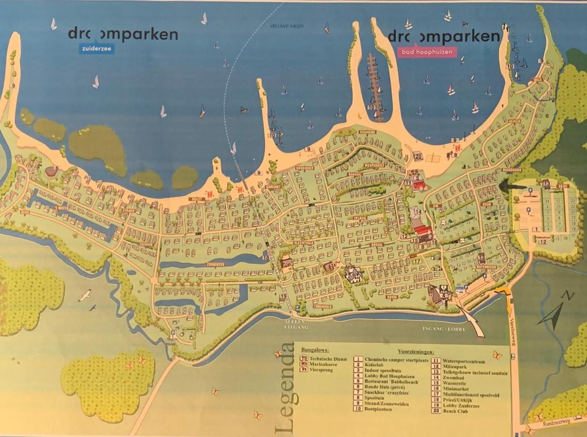 Badhoophuizen 6-Per Bungalow Veluwemeer Trampoline Hulshorst Luaran gambar